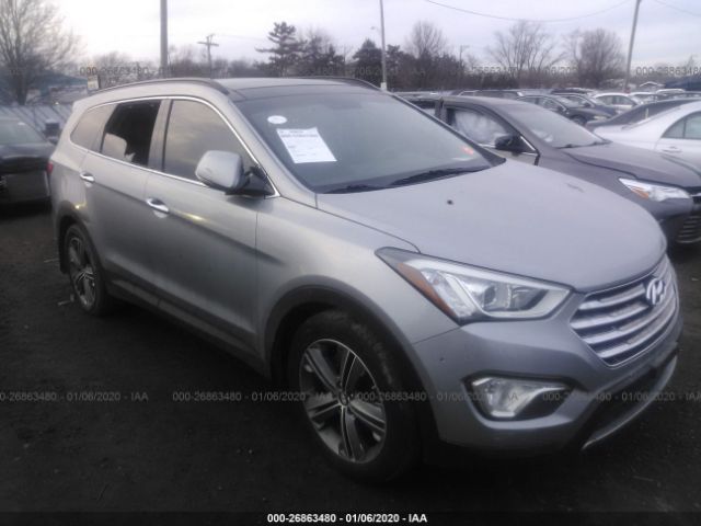 KM8SRDHF4FU122940 - 2015 HYUNDAI SANTA FE GLS/LIMITED Silver photo 1