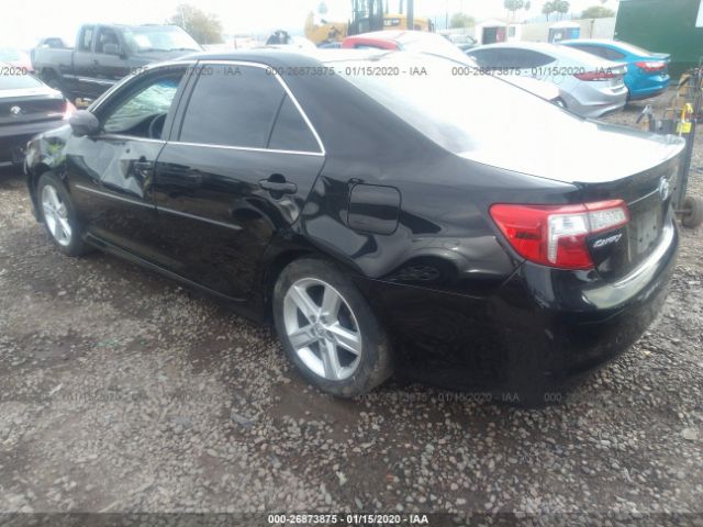 4T1BF1FK1EU473648 - 2014 TOYOTA CAMRY L/SE/LE/XLE 黑色 照片 3