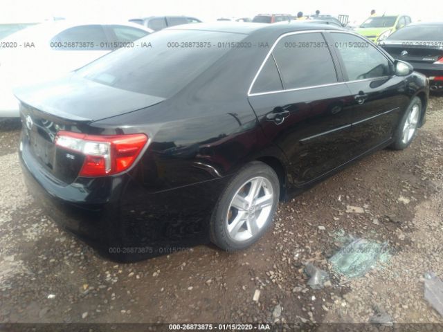 4T1BF1FK1EU473648 - 2014 TOYOTA CAMRY L/SE/LE/XLE 黑色 照片 4