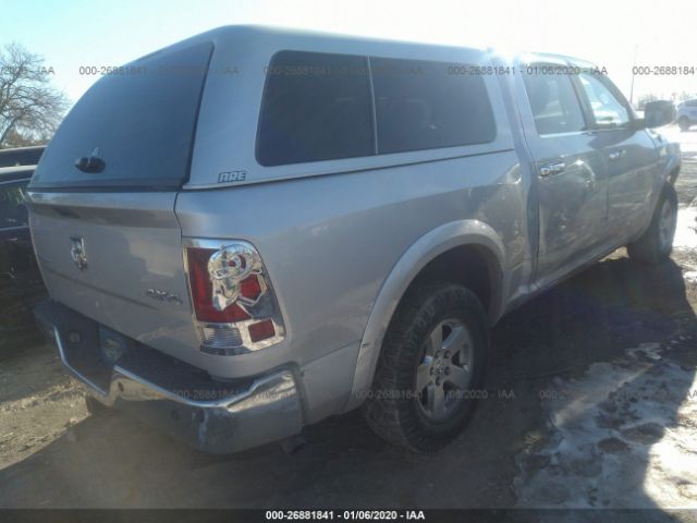 1C6RD7LT5CS126297 - 2012 DODGE RAM 1500 SLT Silver photo 4