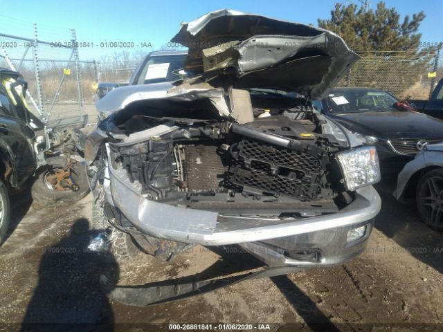 1C6RD7LT5CS126297 - 2012 DODGE RAM 1500 SLT Silver photo 6