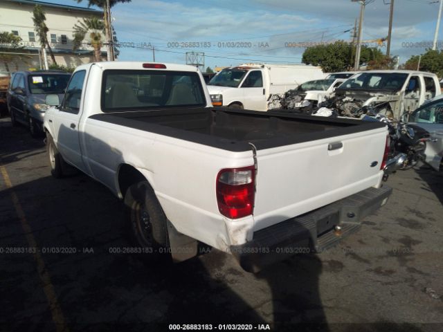 1FTYR10U12PB69889 - 2002 FORD RANGER  White photo 3