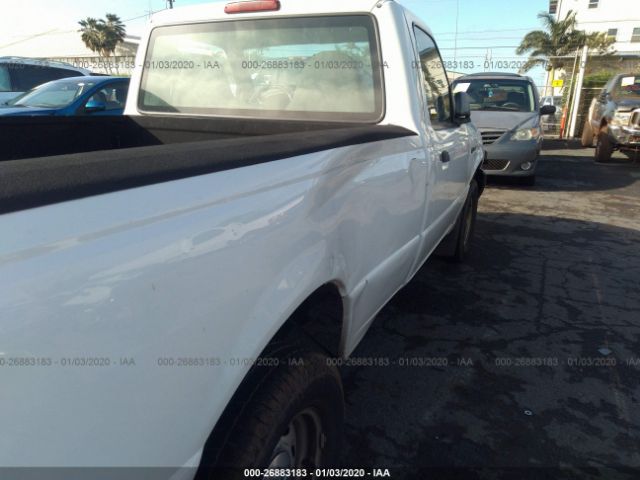 1FTYR10U12PB69889 - 2002 FORD RANGER  White photo 6