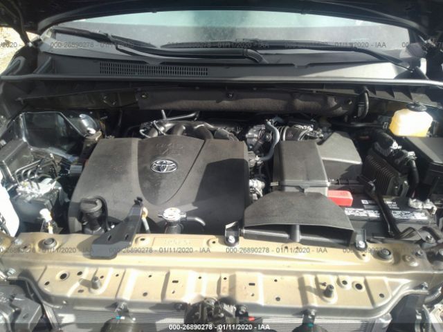 5TDBZRFH2KS744859 - 2019 TOYOTA HIGHLANDER LE/LE PLUS Black photo 10