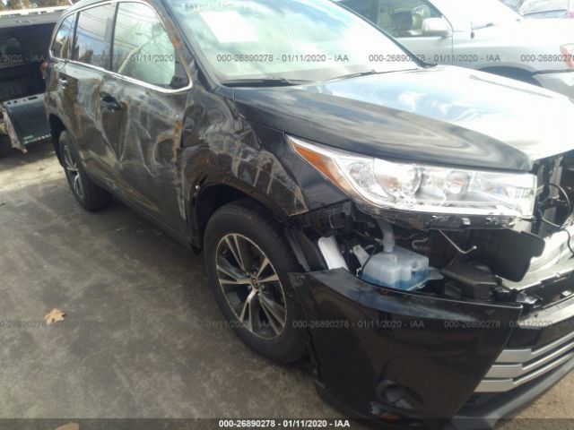 5TDBZRFH2KS744859 - 2019 TOYOTA HIGHLANDER LE/LE PLUS Black photo 6