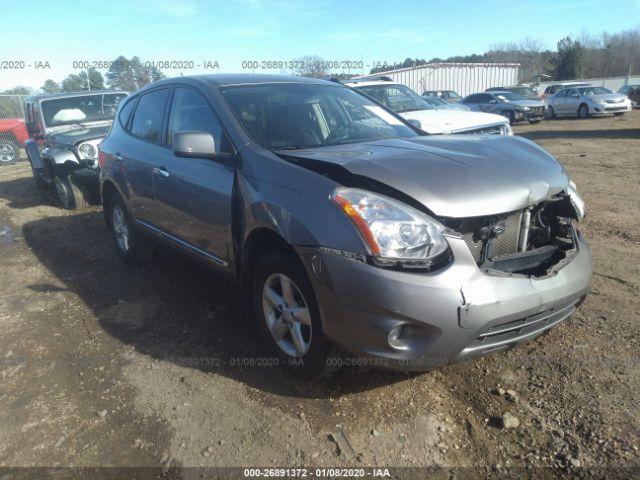 JN8AS5MT5DW524848 - 2013 NISSAN ROGUE S/SV Gray photo 1