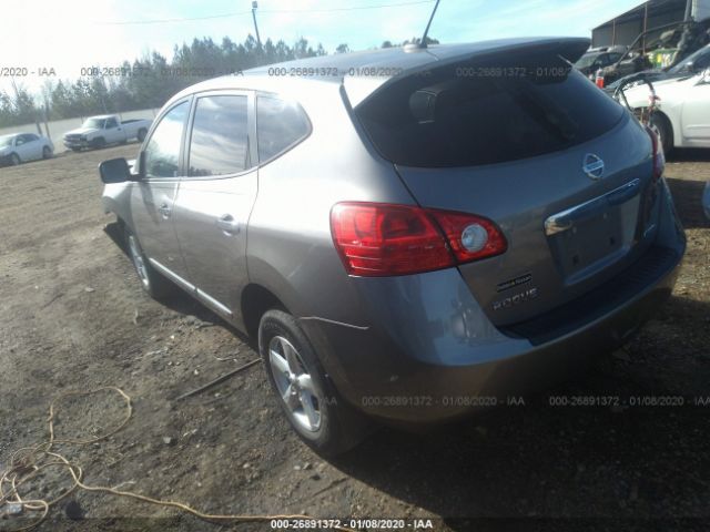 JN8AS5MT5DW524848 - 2013 NISSAN ROGUE S/SV Gray photo 3