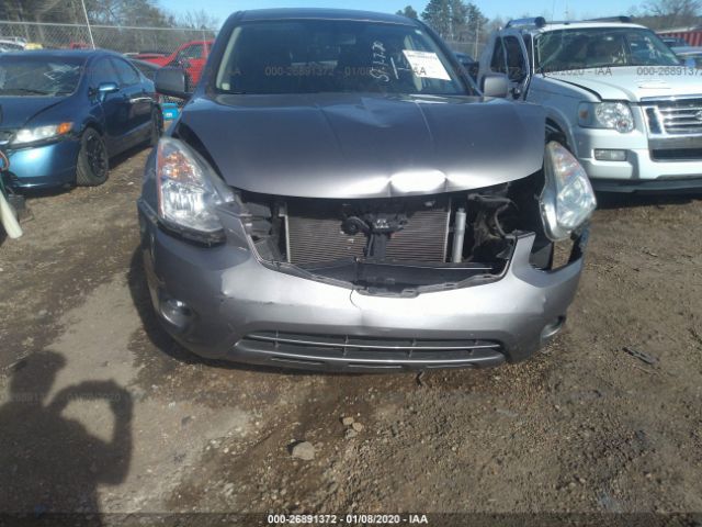 JN8AS5MT5DW524848 - 2013 NISSAN ROGUE S/SV Gray photo 6