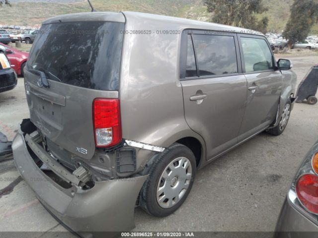 JTLZE4FEXEJ066306 - 2014 TOYOTA SCION XB  Tan photo 4