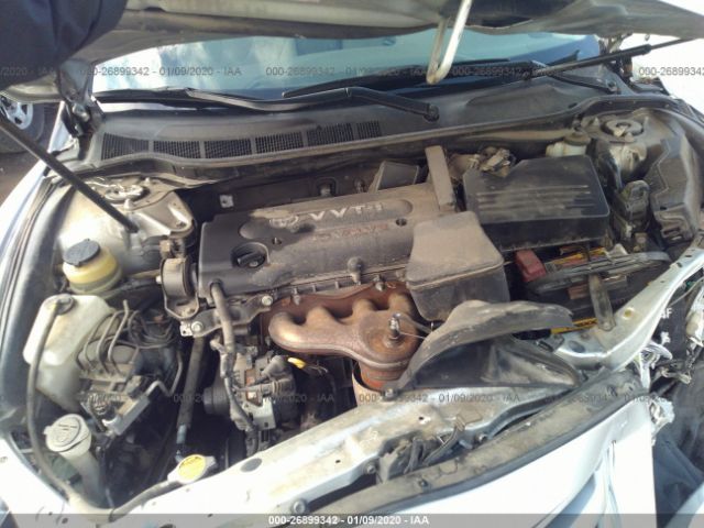 4T1BE46K17U147159 - 2007 TOYOTA CAMRY CE/LE/XLE/SE Silver photo 10