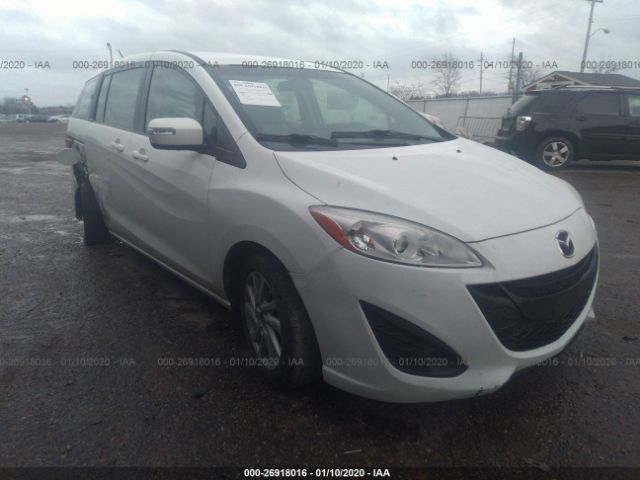 JM1CW2BL6D0146990 - 2013 MAZDA 5  White photo 1