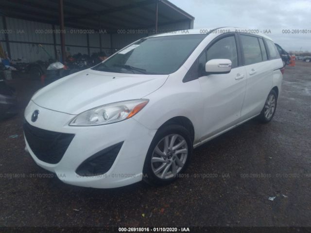 JM1CW2BL6D0146990 - 2013 MAZDA 5  White photo 2