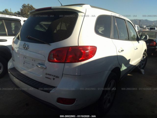 5NMSH13E97H011135 - 2007 HYUNDAI SANTA FE SE/LIMITED White photo 4