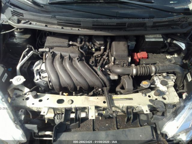 3N1CE2CP4GL356163 - 2016 NISSAN VERSA NOTE S/S PLUS/SV/SL/SR Black photo 10