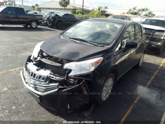 3N1CE2CP4GL356163 - 2016 NISSAN VERSA NOTE S/S PLUS/SV/SL/SR Black photo 2