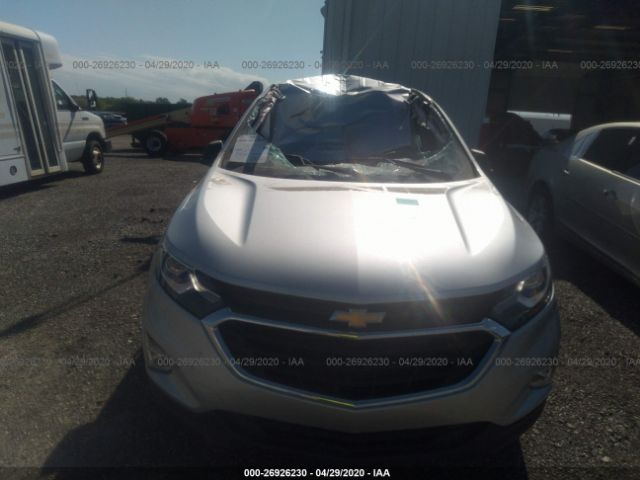 3GNAXHEV0KS570442 - 2019 CHEVROLET EQUINOX  Silver photo 6