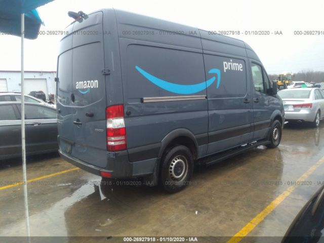 WD3PE7CD5JP622846 - 2018 MERCEDES-BENZ SPRINTER 2500 Blue photo 4