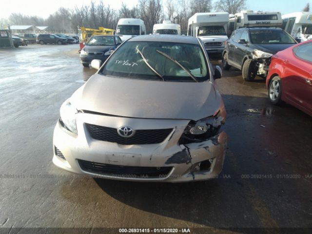 2T1BU40E89C155561 - 2009 TOYOTA COROLLA S/LE/XLE Silver photo 6