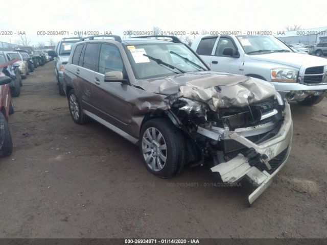 WDCGG8HB4AF490403 - 2010 MERCEDES-BENZ GLK 350 4MATIC Gold photo 1