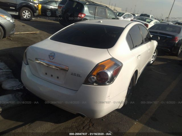 1N4AL2AP6CN432043 - 2012 NISSAN ALTIMA S White photo 4