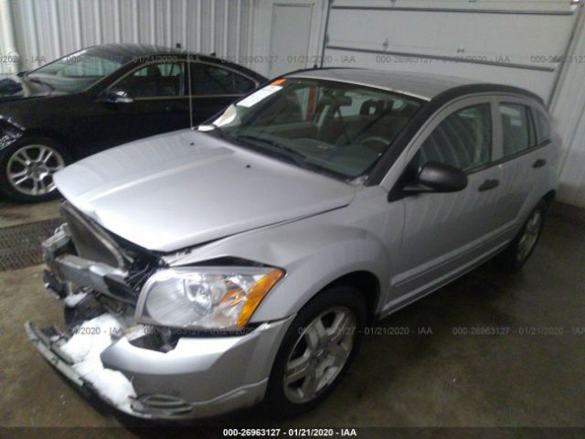 1B3HB48B17D300287 - 2007 DODGE CALIBER SXT Silver photo 3