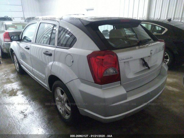 1B3HB48B17D300287 - 2007 DODGE CALIBER SXT Silver photo 5