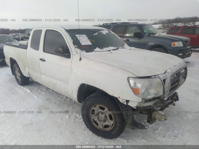 5TETX22N56Z240571 - 2006 TOYOTA TACOMA ACCESS CAB თეთრი ფოტო 1