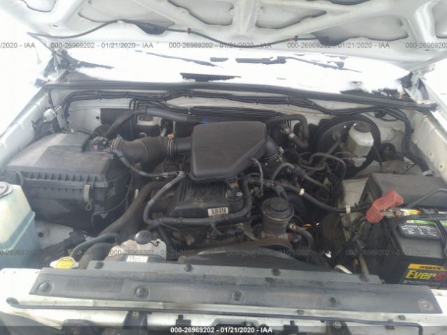 5TETX22N56Z240571 - 2006 TOYOTA TACOMA ACCESS CAB თეთრი ფოტო 10