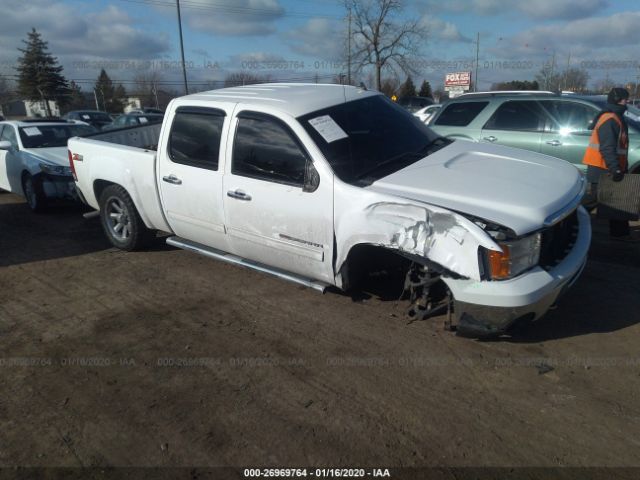 3GTP1VE05BG179510 - 2011 GMC SIERRA C1500 SLE White photo 1