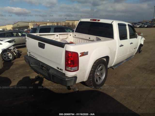 3GTP1VE05BG179510 - 2011 GMC SIERRA C1500 SLE White photo 4