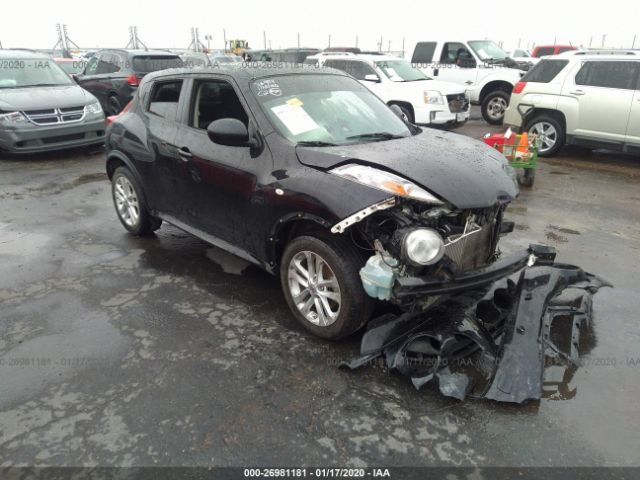 JN8AF5MR8BT012668 - 2011 NISSAN JUKE S/SV/SL Black photo 1