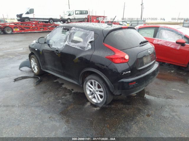 JN8AF5MR8BT012668 - 2011 NISSAN JUKE S/SV/SL Black photo 3