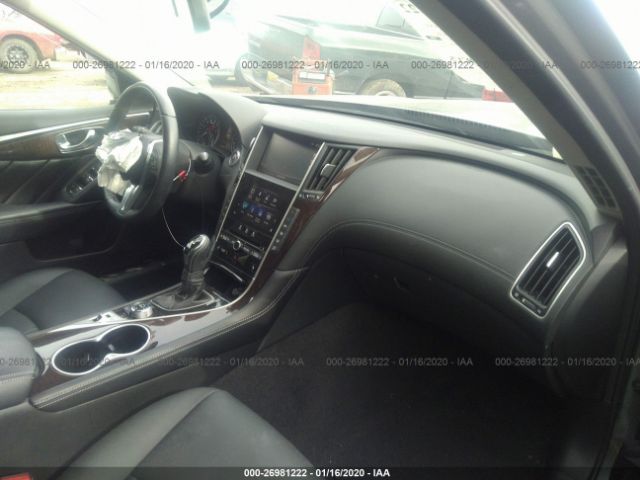 JN1EV7AR5JM438202 - 2018 INFINITI Q50 LUXE/SPORT Gray photo 5