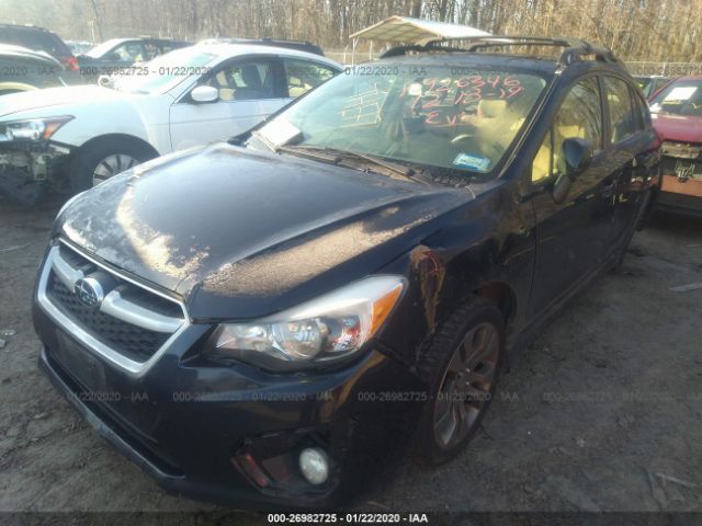 JF1GPAL69EH280113 - 2014 SUBARU IMPREZA SPORT PREMIUM Blue photo 2