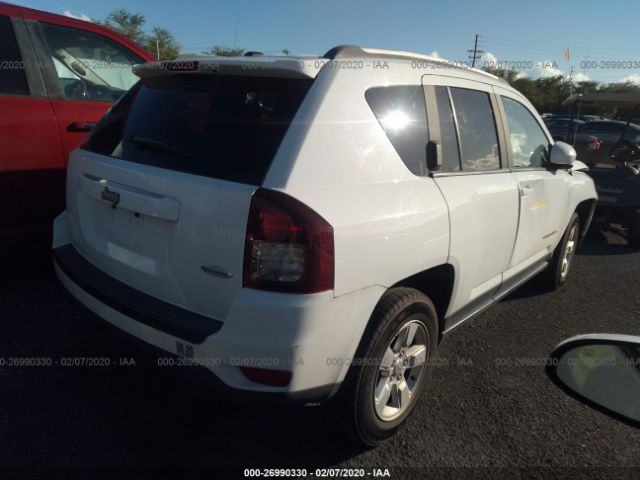 1C4NJCEA8GD666175 - 2016 JEEP COMPASS LATITUDE White photo 2