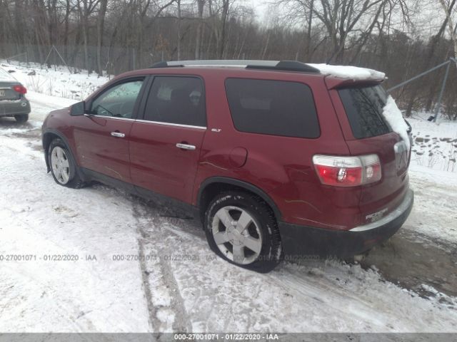 1GKLVMED9AJ140971 - 2010 GMC ACADIA SLT-1 Burgundy photo 3