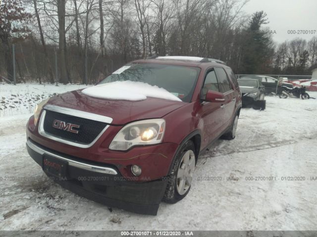 1GKLVMED9AJ140971 - 2010 GMC ACADIA SLT-1 Burgundy photo 6