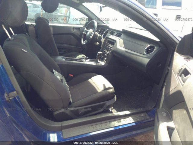 1ZVBP8AM6E5277666 - 2014 FORD MUSTANG  Blue photo 5
