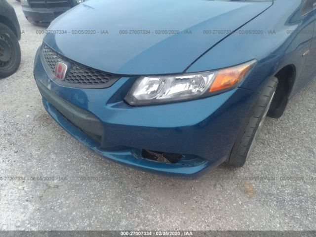 2HGFG3B59CH529612 - 2012 HONDA CIVIC LX Blue photo 6