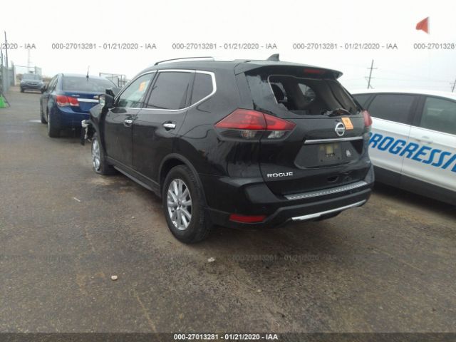 JN8AT2MT7KW251758 - 2019 NISSAN ROGUE S/SV Black photo 3