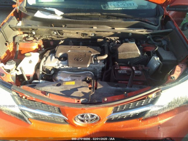 2T3WFREV3FW188552 - 2015 TOYOTA RAV4 XLE Maroon photo 10