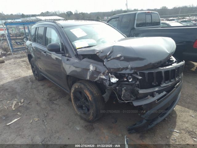 1C4NJCEA8GD666242 - 2016 JEEP COMPASS LATITUDE Black photo 6