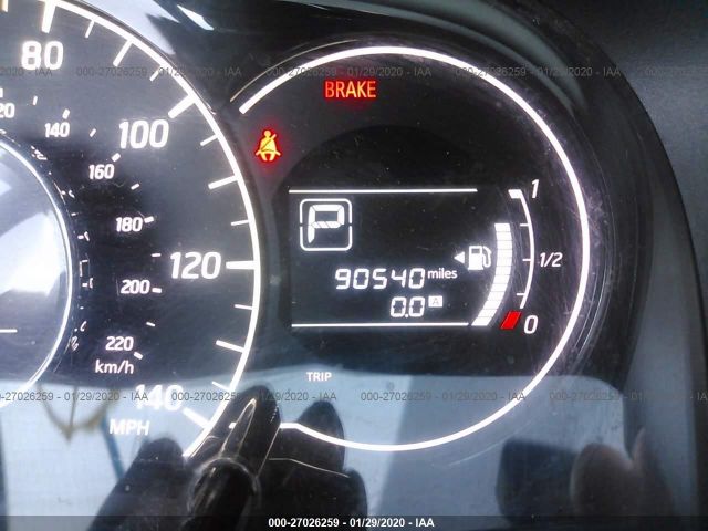 3N1CE2CPXFL405476 - 2015 NISSAN VERSA NOTE S/S PLUS/SV/SL/SR Black photo 7