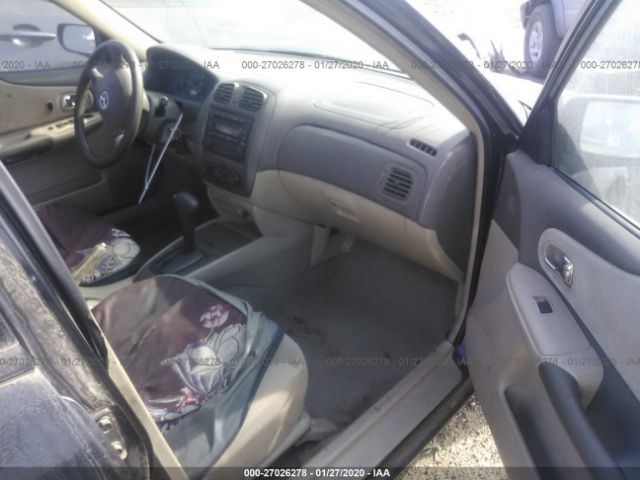 JM1BJ225X10486599 - 2001 MAZDA PROTEGE LX/ES შავი ფოტო 5