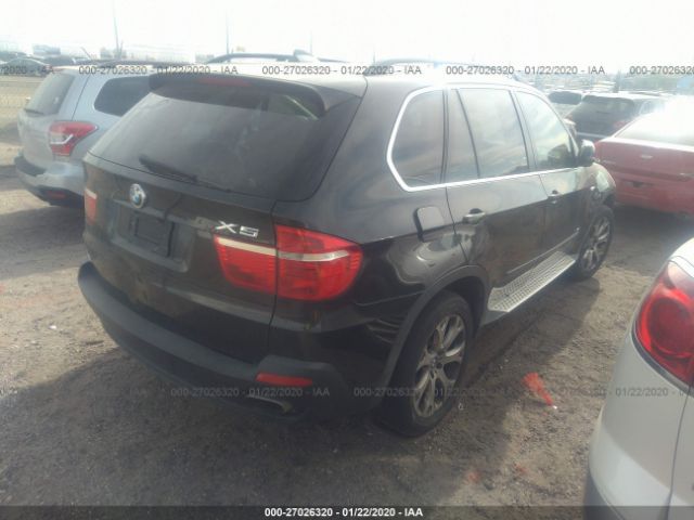 5UXFE835X7LZ41741 - 2007 BMW X5 4.8I Black photo 4