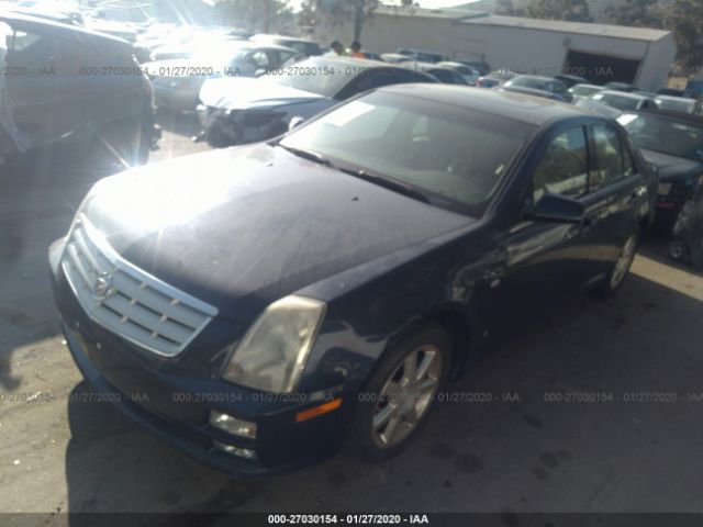 1G6DW677470187388 - 2007 CADILLAC STS  Blue photo 2