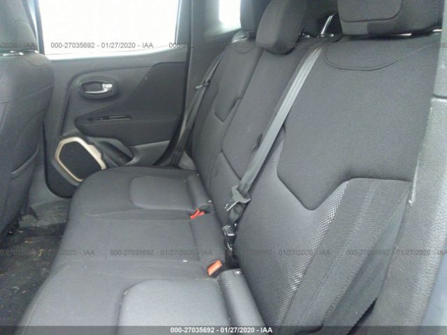 ZACCJABT8GPE21265 - 2016 JEEP RENEGADE LATITUDE Black photo 8