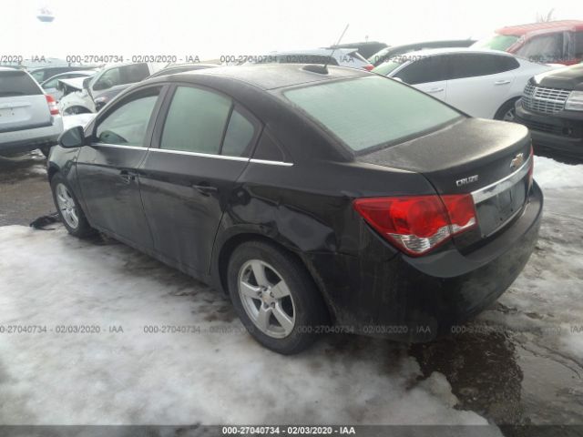 1G1PE5SB3G7172223 - 2016 CHEVROLET CRUZE LIMITED LT Black photo 3