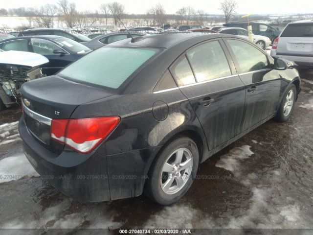 1G1PE5SB3G7172223 - 2016 CHEVROLET CRUZE LIMITED LT Black photo 4