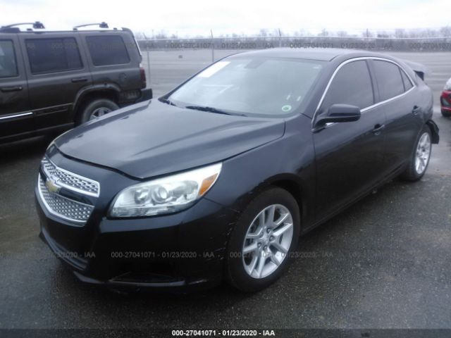 1G11D5RR2DF120014 - 2013 CHEVROLET MALIBU 1LT 黑色 照片 2